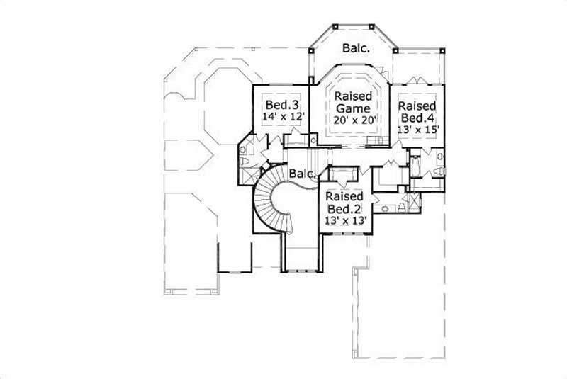 SECOND LEVEL FLOOR PLAN