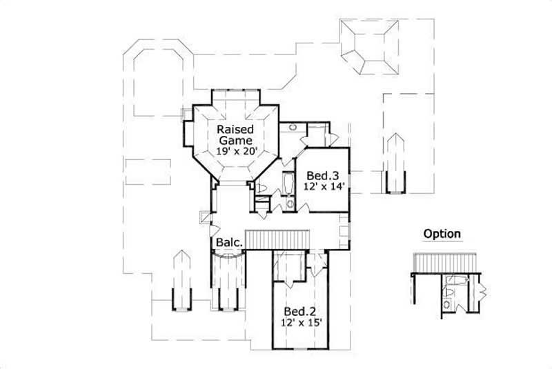 SECOND LEVEL FLOOR PLAN