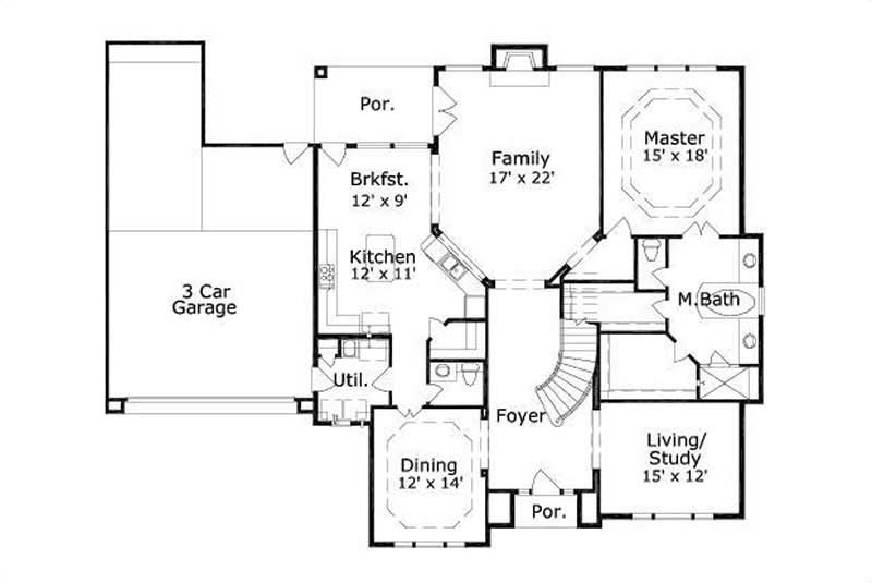 MAIN LEVEL FLOOR PLAN