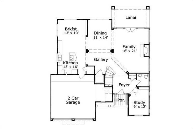 MAIN LEVEL FLOOR PLAN