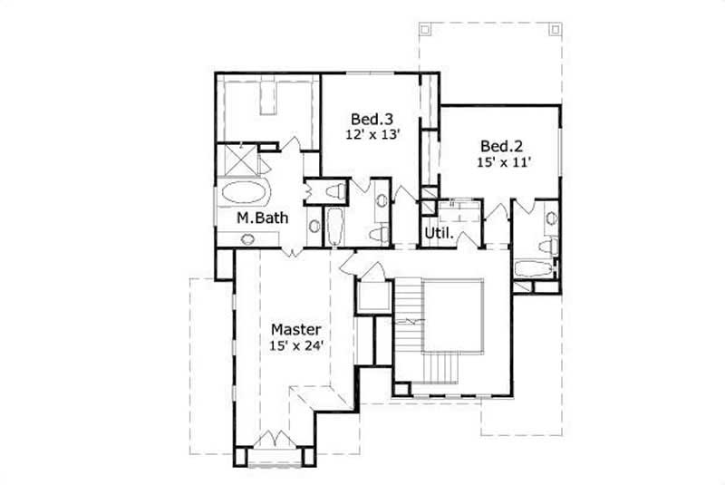 SECOND LEVEL FLOOR PLAN