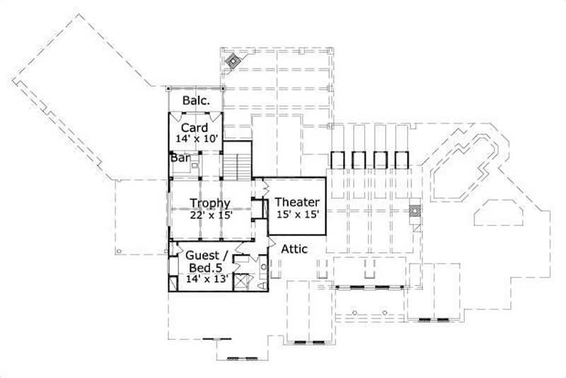 SECOND LEVEL FLOOR PLAN