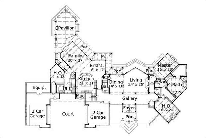 Floor Plan First Story