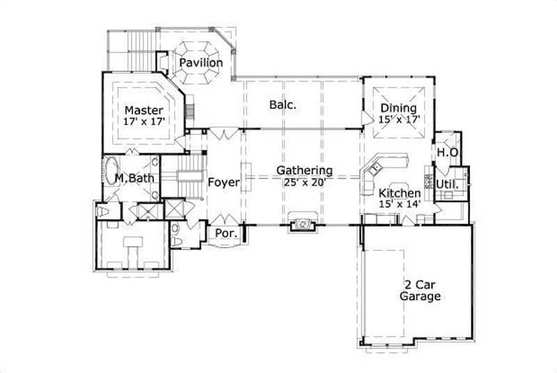 SECOND LEVEL FLOOR PLAN