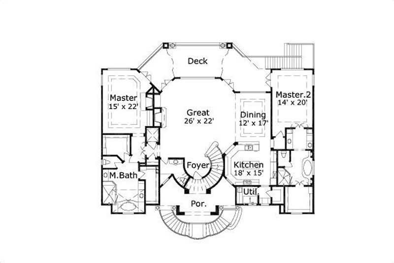 MAIN LEVEL FLOOR PLAN