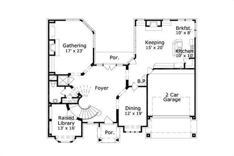 MAIN LEVEL FLOOR PLAN