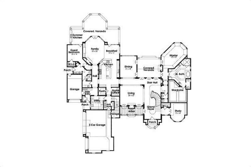 MAIN LEVEL FLOOR PLAN