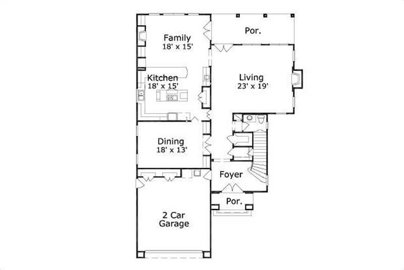 MAIN LEVEL FLOOR PLAN