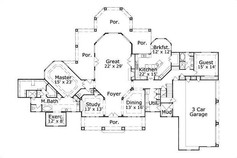 MAIN LEVEL ELEVATION