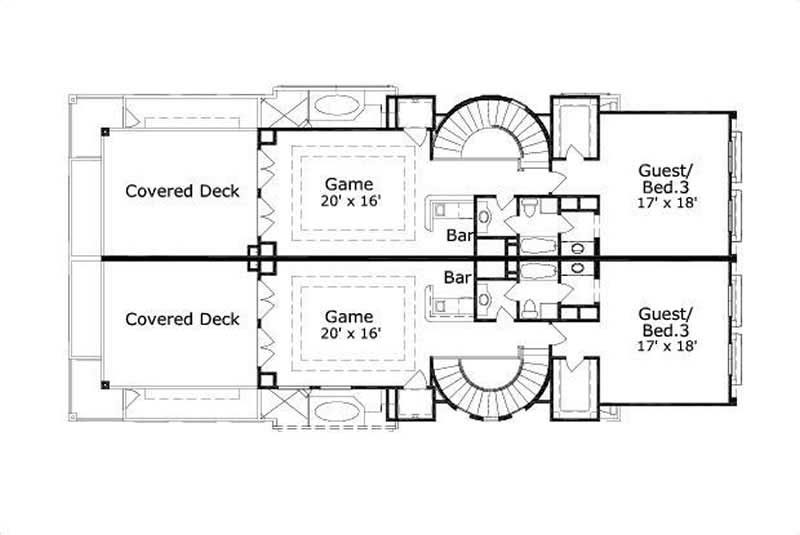 THIRD LEVEL FLOOR PLAN