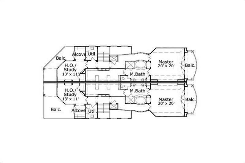 THIRD LEVEL FLOOR PLAN