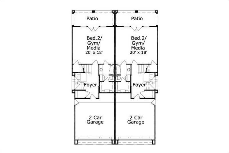 MAIN LEVEL FLOOR PLAN