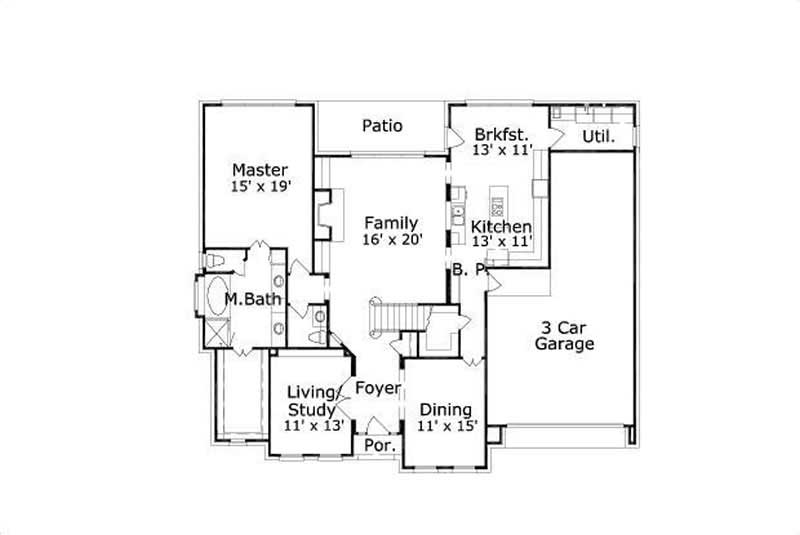 MAIN LEVEL FLOOR PLAN