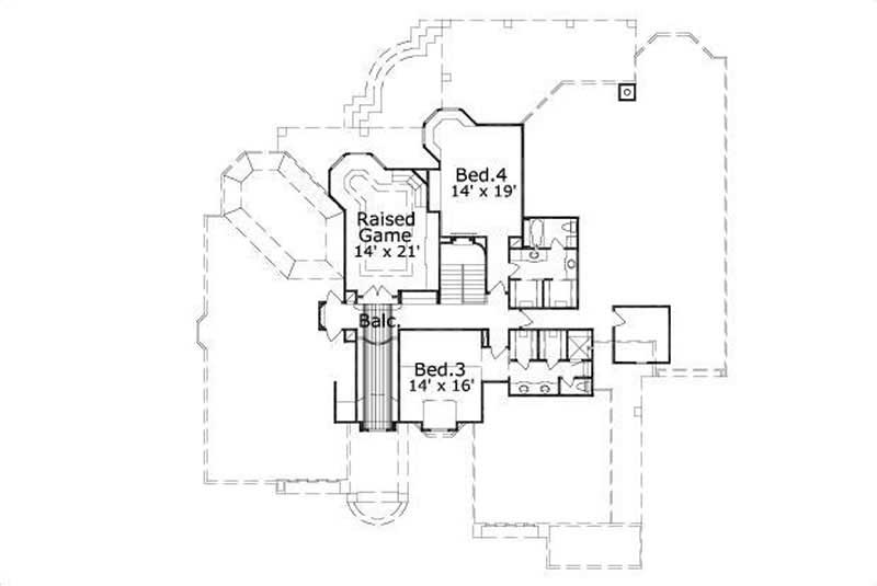 SECOND LEVEL FLOOR PLAN