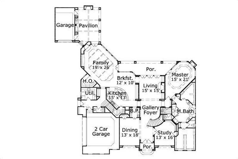 MAIN LEVEL FLOOR PLAN