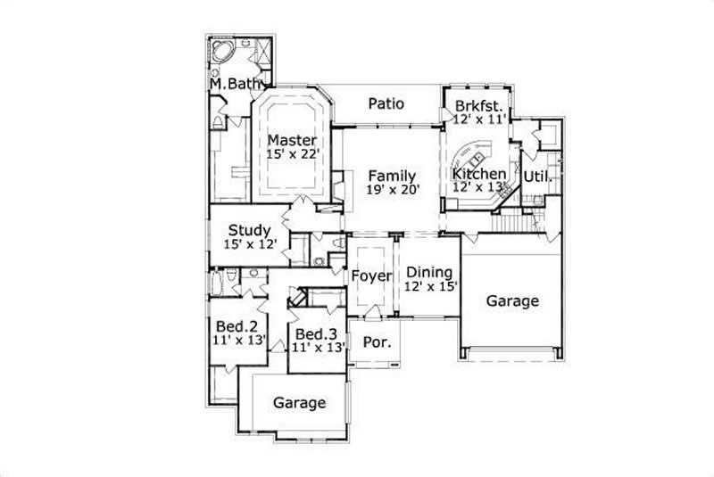 MAIN LEVEL FLOOR PLAN