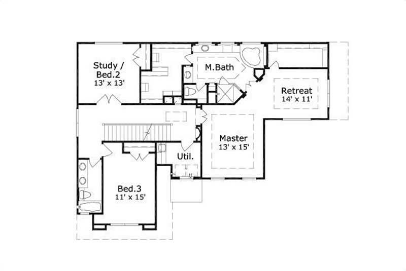 SECOND LEVEL FLOOR PLANS