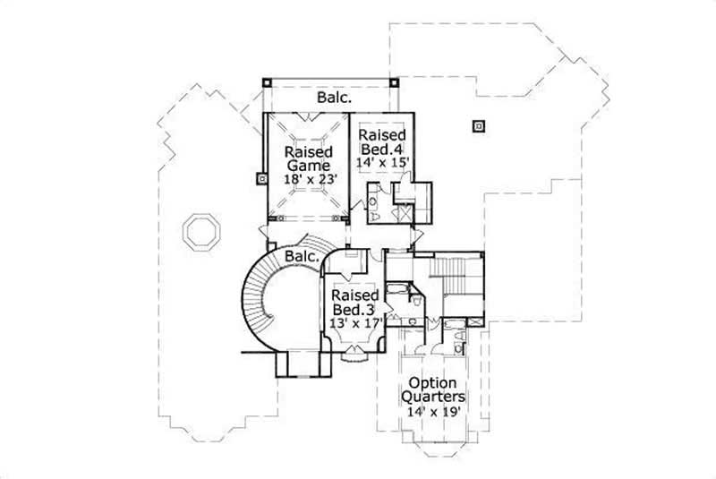 SECOND LEVEL FLOOR PLAN