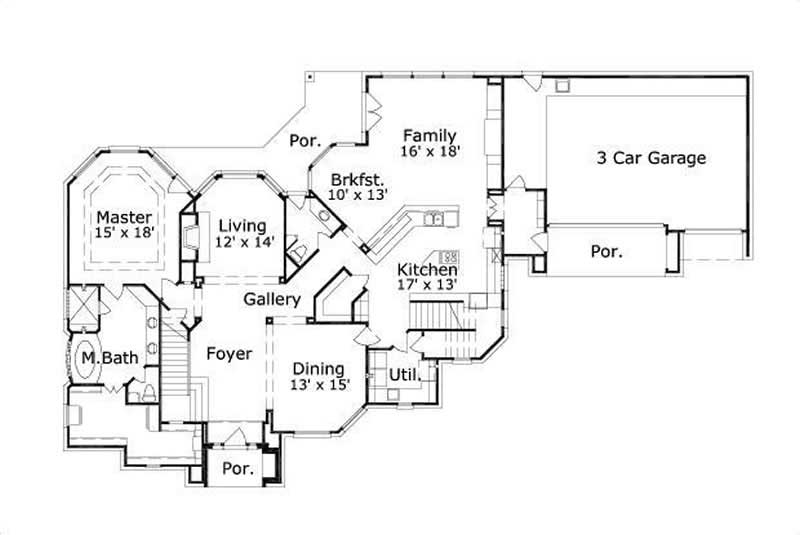 MAIN LEVEL FLOOR PLAN