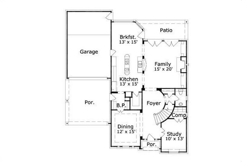 MAIN LEVEL FLOOR PLAN