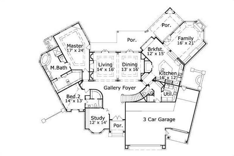 MAIN LEVEL FLOOR PLAN