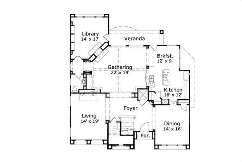 MAIN LEVEL FLOOR PLAN