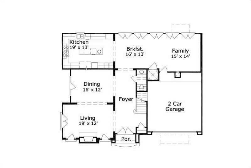 MAIN LEVEL FLOOR PLAN