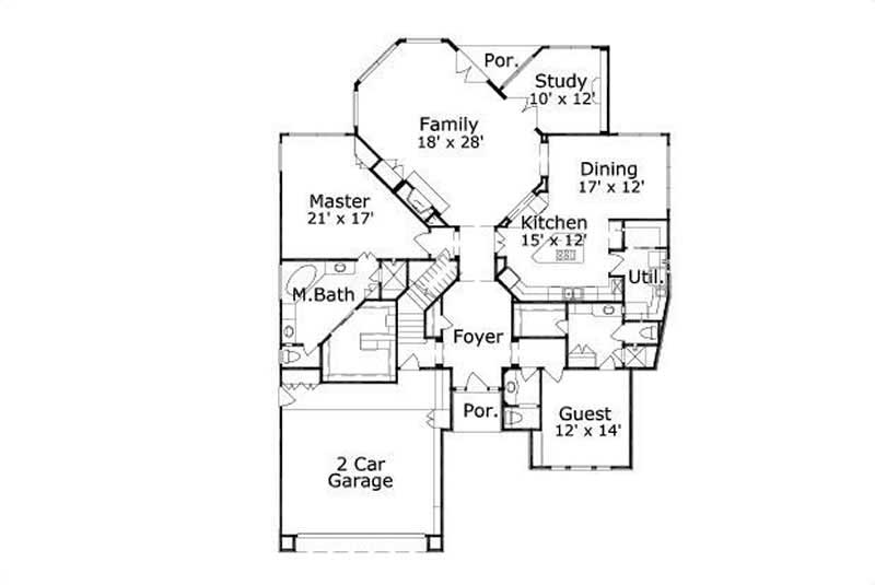 MAIN LEVEL FLOOR PLAN