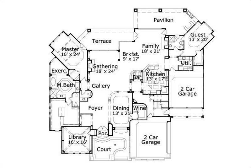 MAIN LEVEL FLOOR PLAN