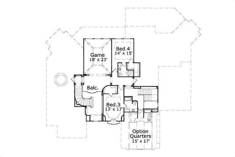 SECOND LEVEL FLOOR PLAN