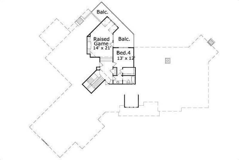 SECOND LEVEL FLOOR PLAN