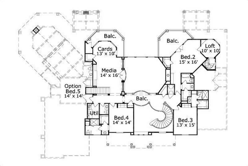 SECOND LEVEL FLOOR PLAN