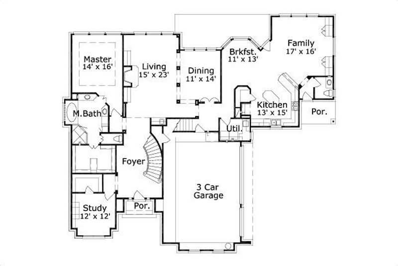 FIRST STORY FLOOR PLAN