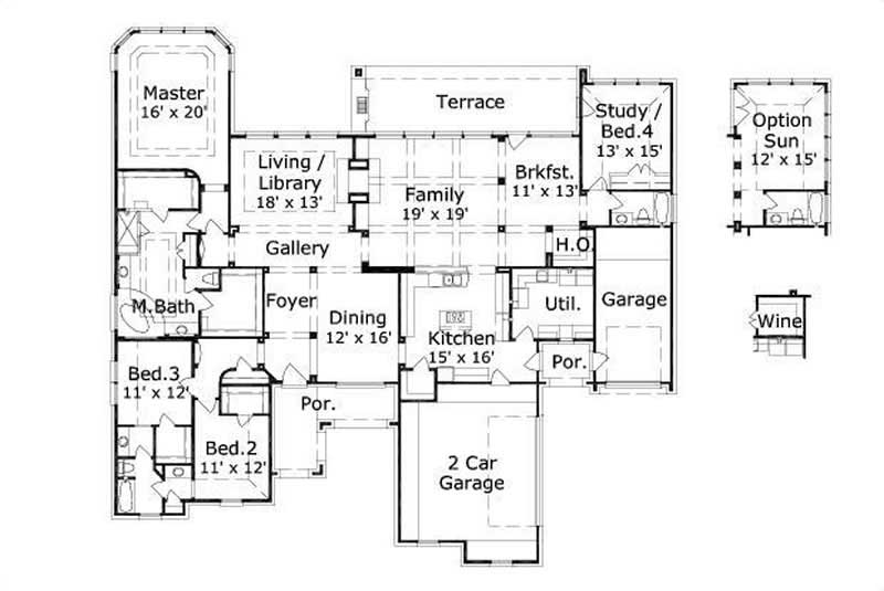 FIRST STORY FLOOR PLAN