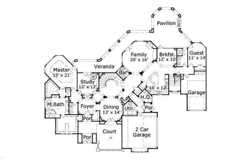 FIRST STORY FLOOR PLAN
