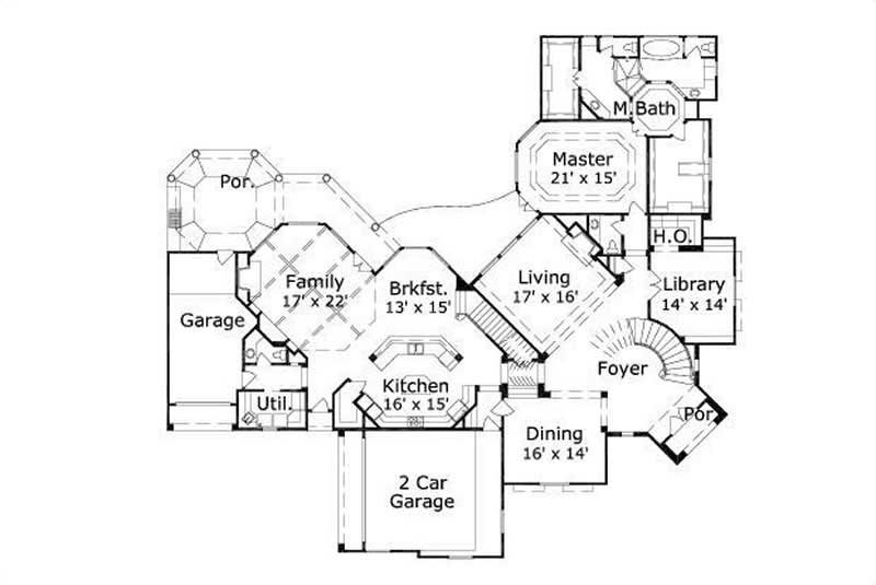 FIRST STORY FLOOR PLAN