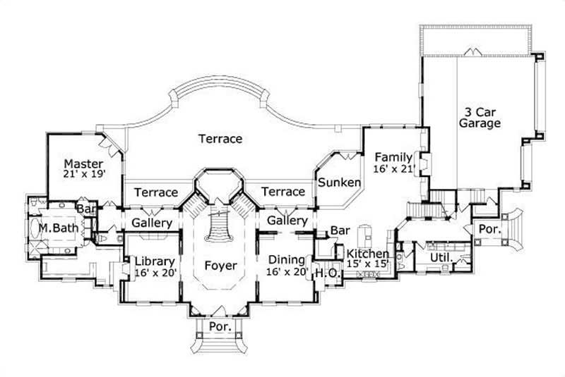 FIRST STORY FLOOR PLAN