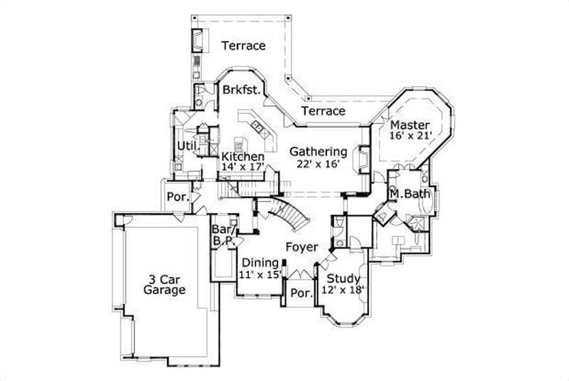 FIRST STORY FLOOR PLAN