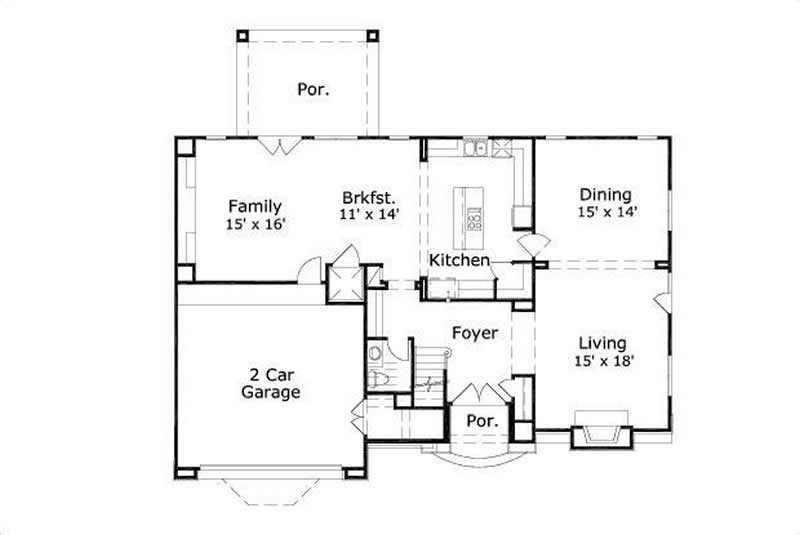 FIRST STORY FLOOR PLAN