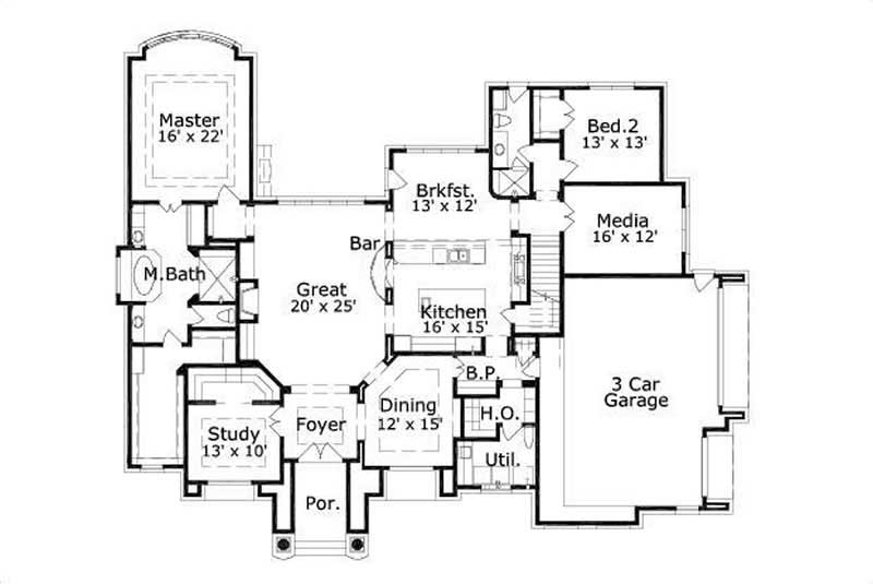 FIRST STORY FLOOR PLAN