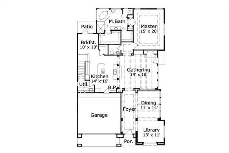 FIRST STORY FLOOR PLAN