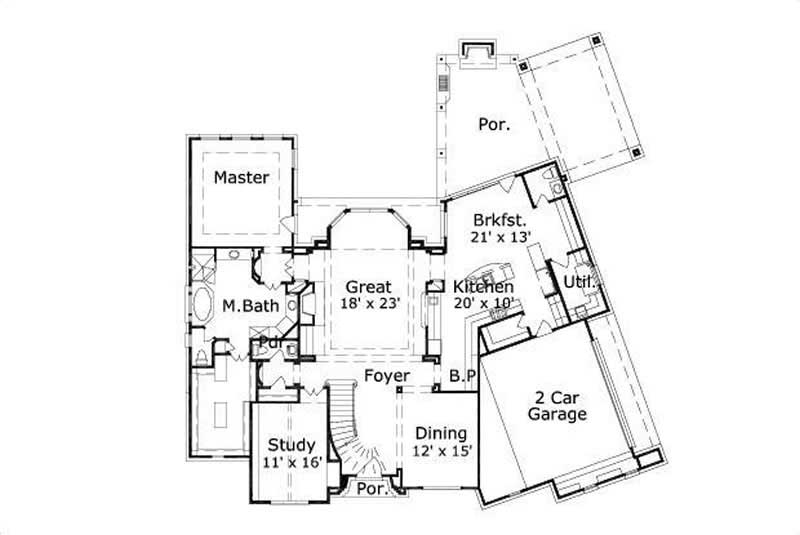 FIRST STORY FLOOR PLAN