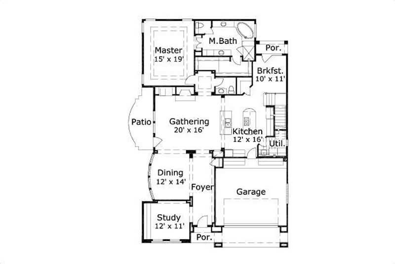 FIRST STORY FLOOR PLAN