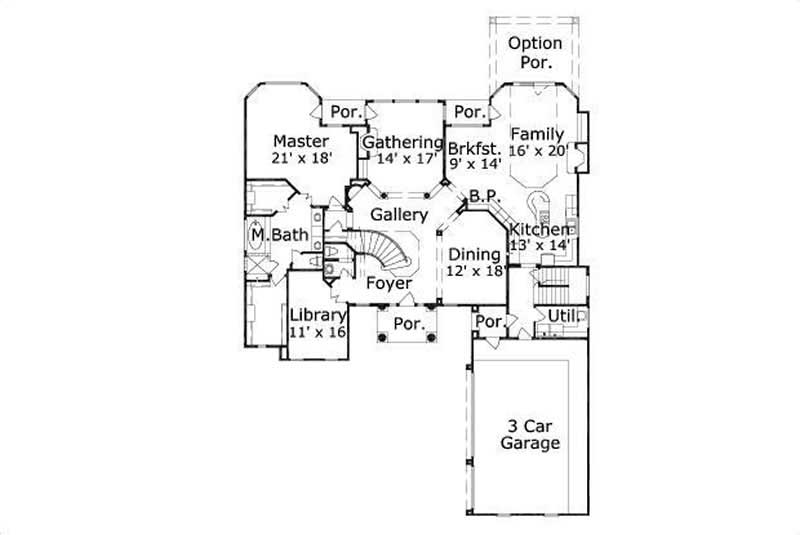FIRST STORY FLOOR PLAN