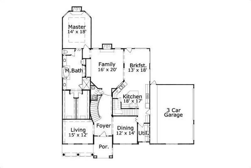 FIRST STORY FLOOR PLAN
