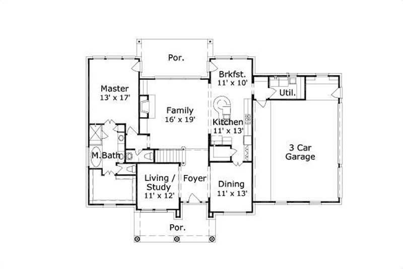 FIRST STORY FLOOR PLAN