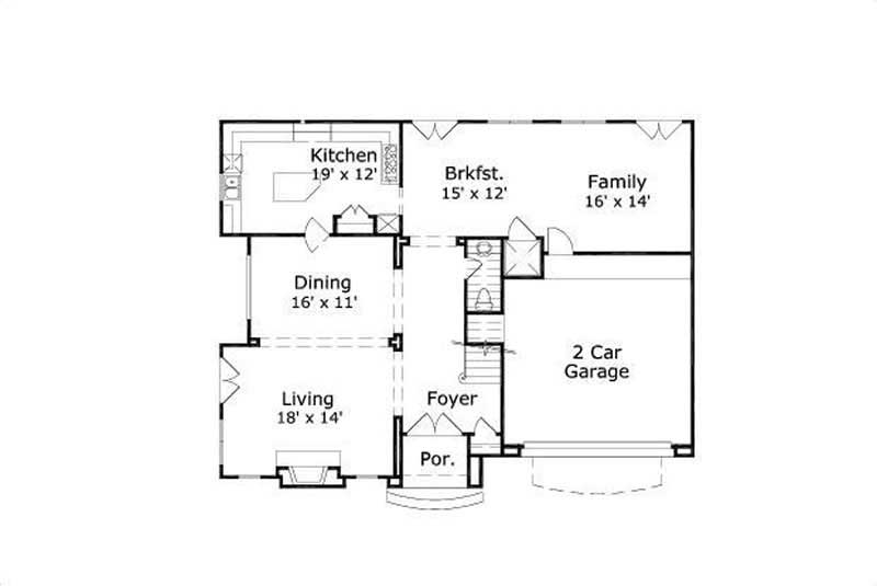 FIRST STORY FLOOR PLAN