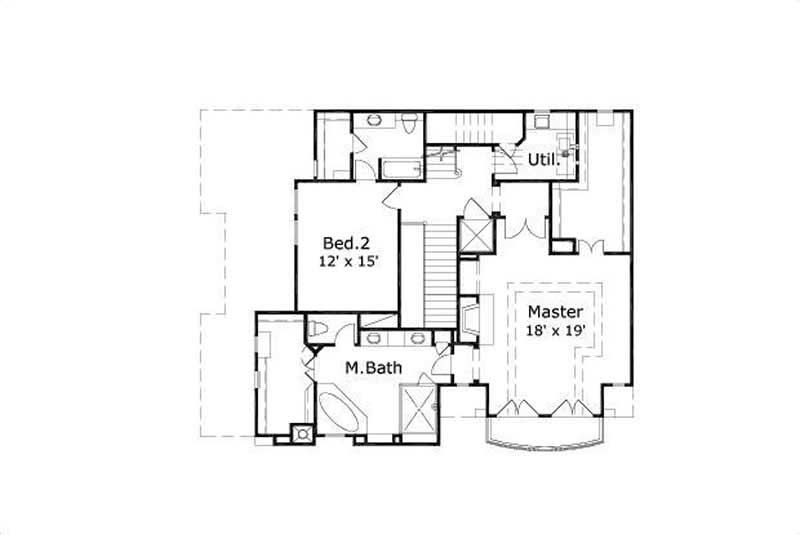 SECOND STORY FLOOR PLAN