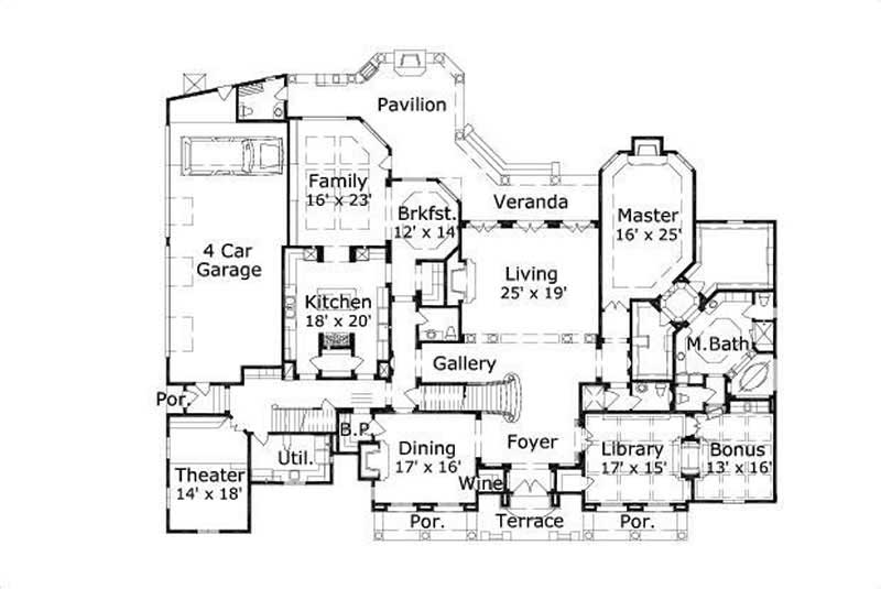 FIRST STORY FLOOR PLAN