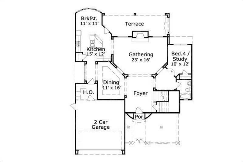 FIRST STORY FLOOR PLAN